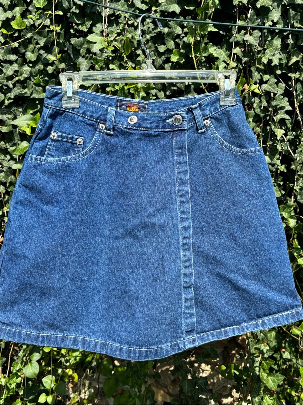 Vintage Route 66 Denim Skort Size 5/6